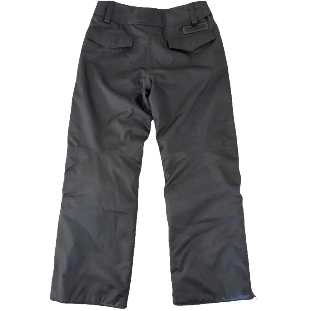 BURBERRY Sport Ski Pants Men's L Black Snowboarding‎ RECCO Taped Insulated NEW - Picture 2 of 16